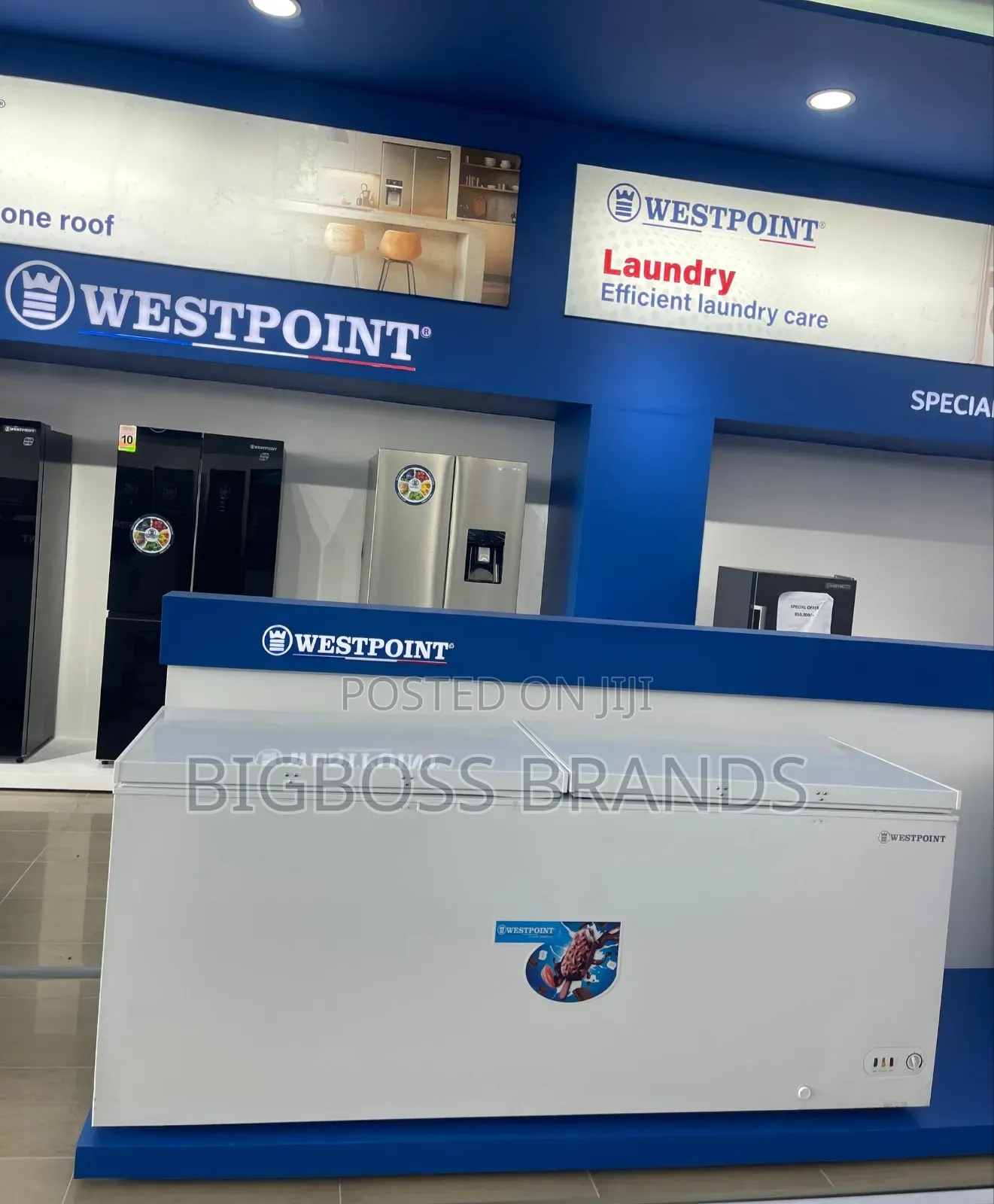 Westpoint Chest Freezer
670 Liters Net [Wbeq 7525.F2]