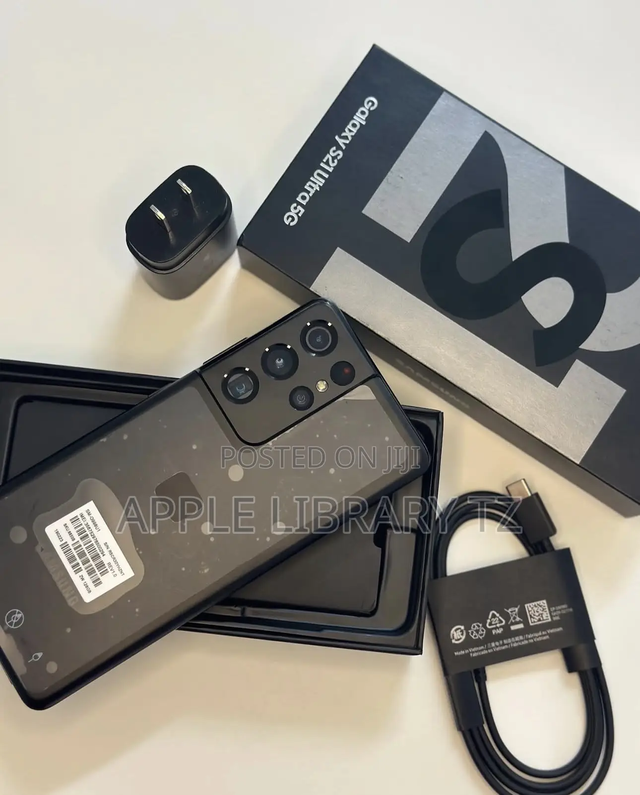 New Samsung Galaxy S21 Ultra 5G 128 GB Black