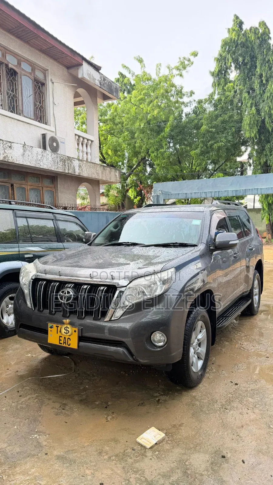 Toyota Land Cruiser Prado 2015 Gray