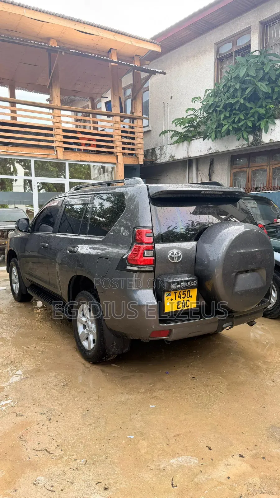 Toyota Land Cruiser Prado 2015 Gray