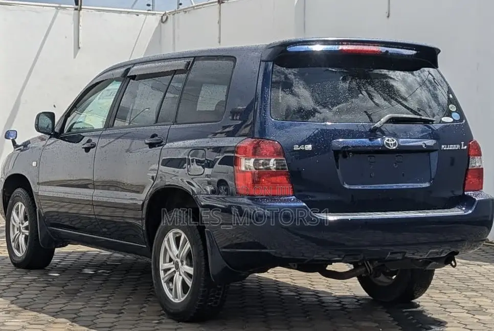 Toyota Kluger 2007 Blue