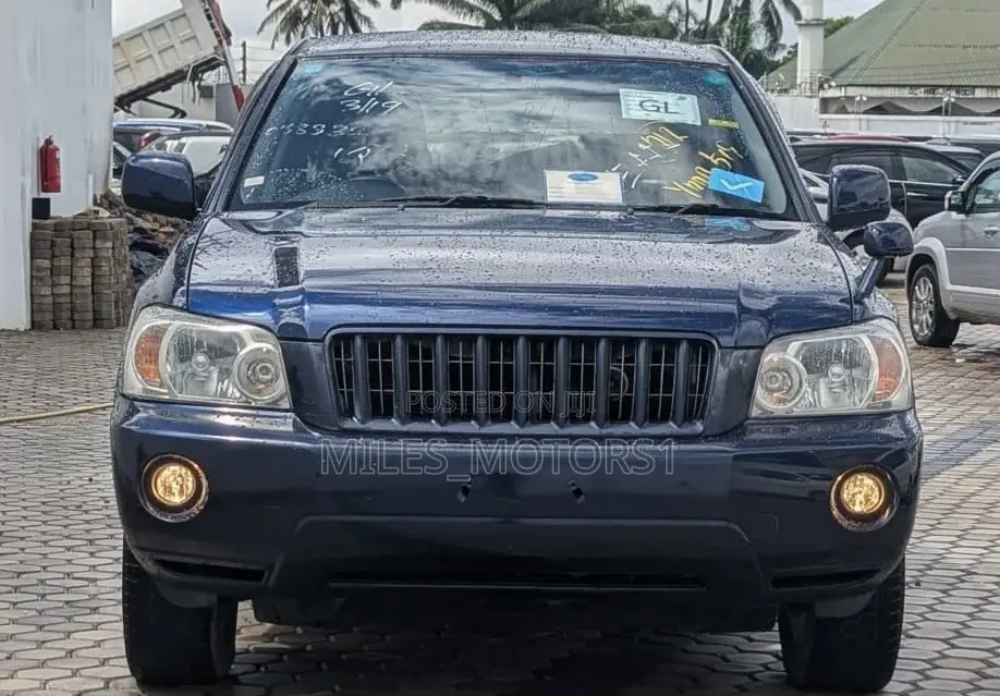Toyota Kluger 2007 Blue