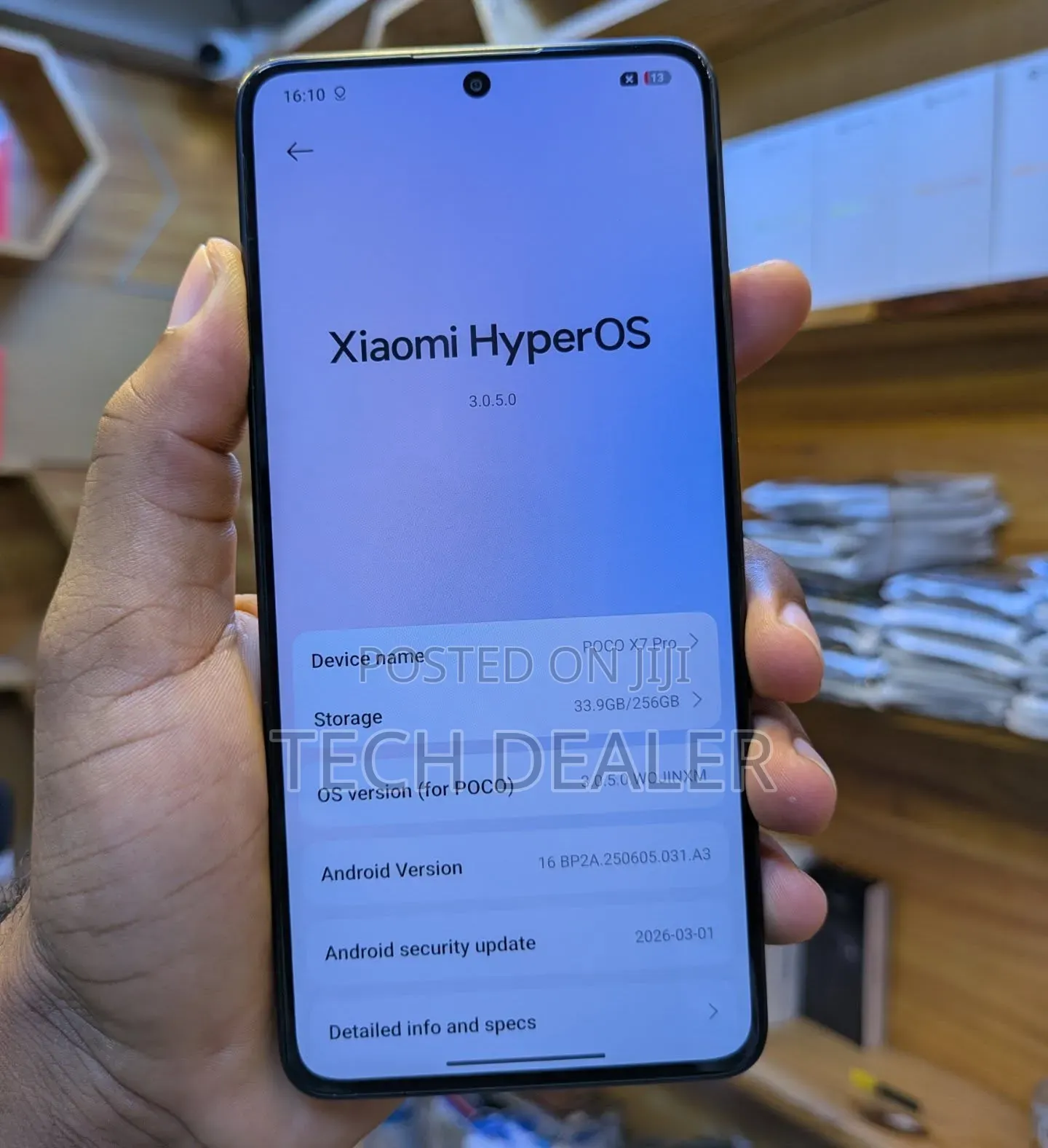 Xiaomi Poco X7 Pro 256 GB Black