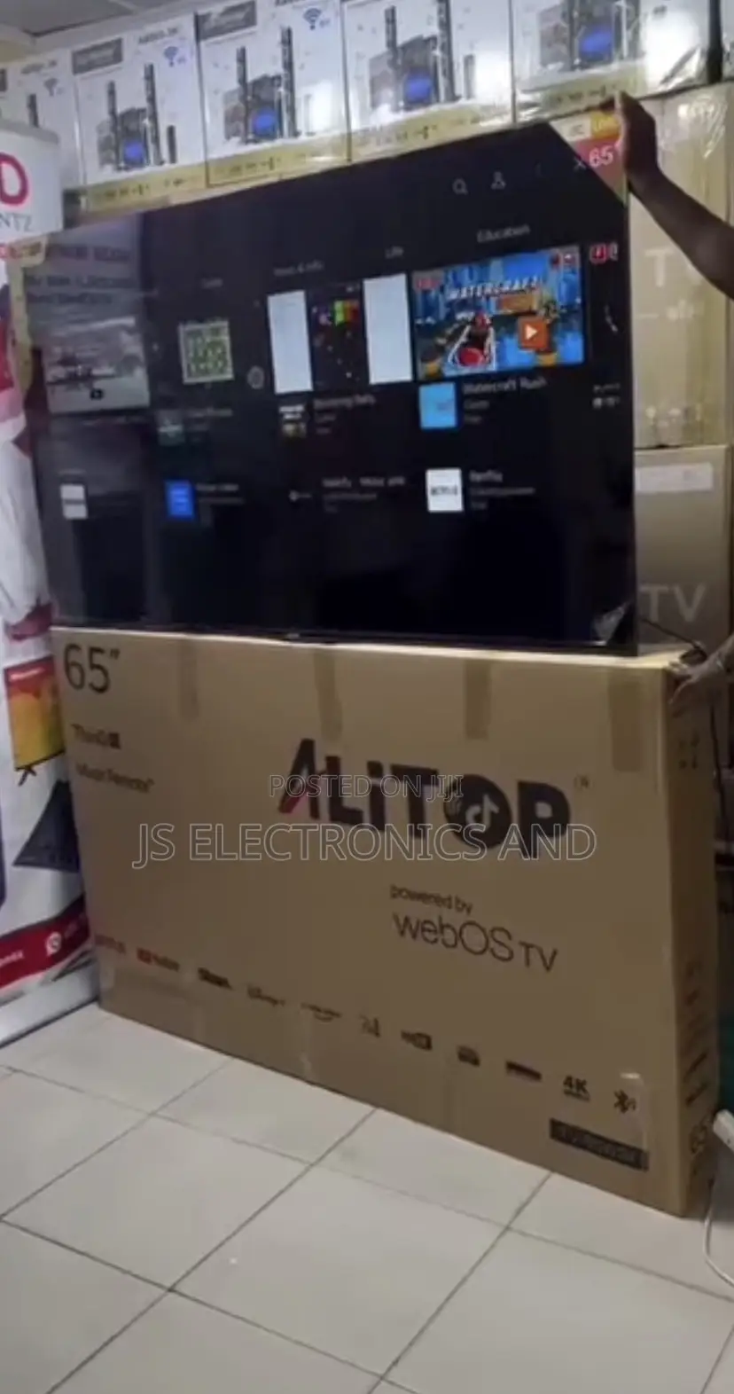 Alitop 65 Inch Smart Tv Webos With Magic Remote High Quality