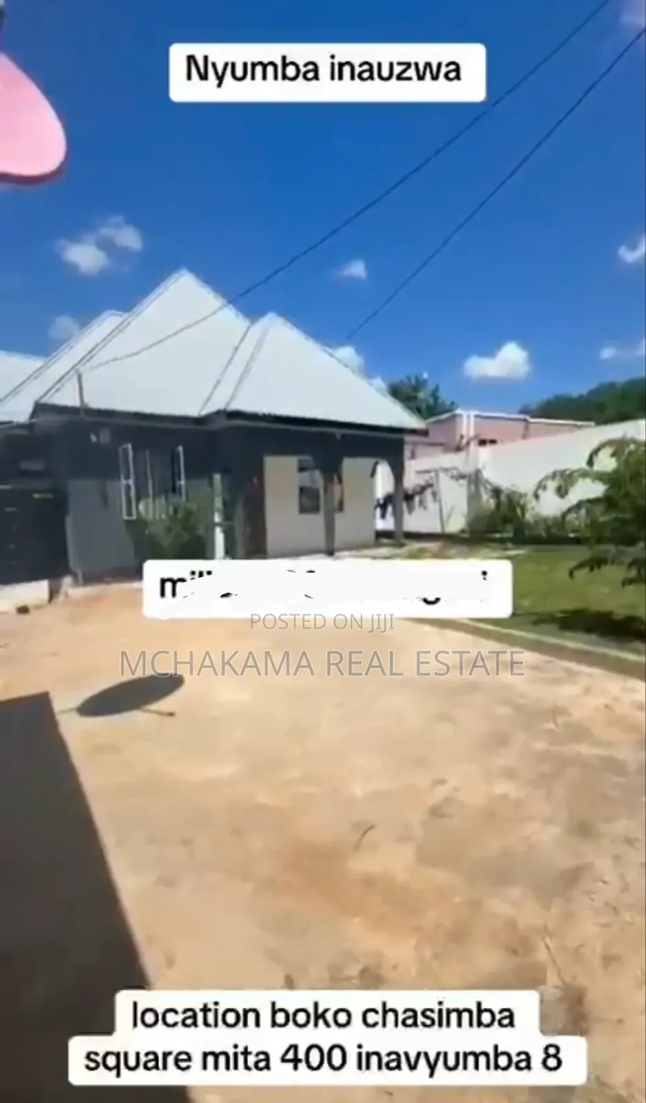 3bdrm House in Mchakama Real Estate, Bunju for sale