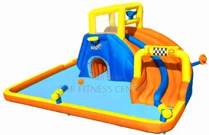 Inflatable Castle Slide Water Pack Pool Kids