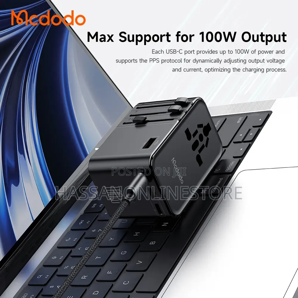 McDodo Globepower 100w Universal Travel Adapter Kit