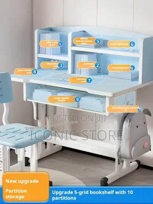 Kids Study Desk Set