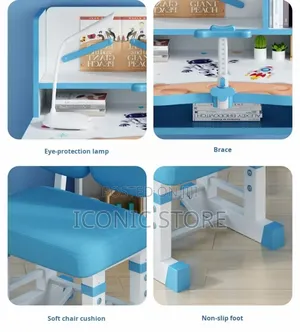 Kids Study Desk Set