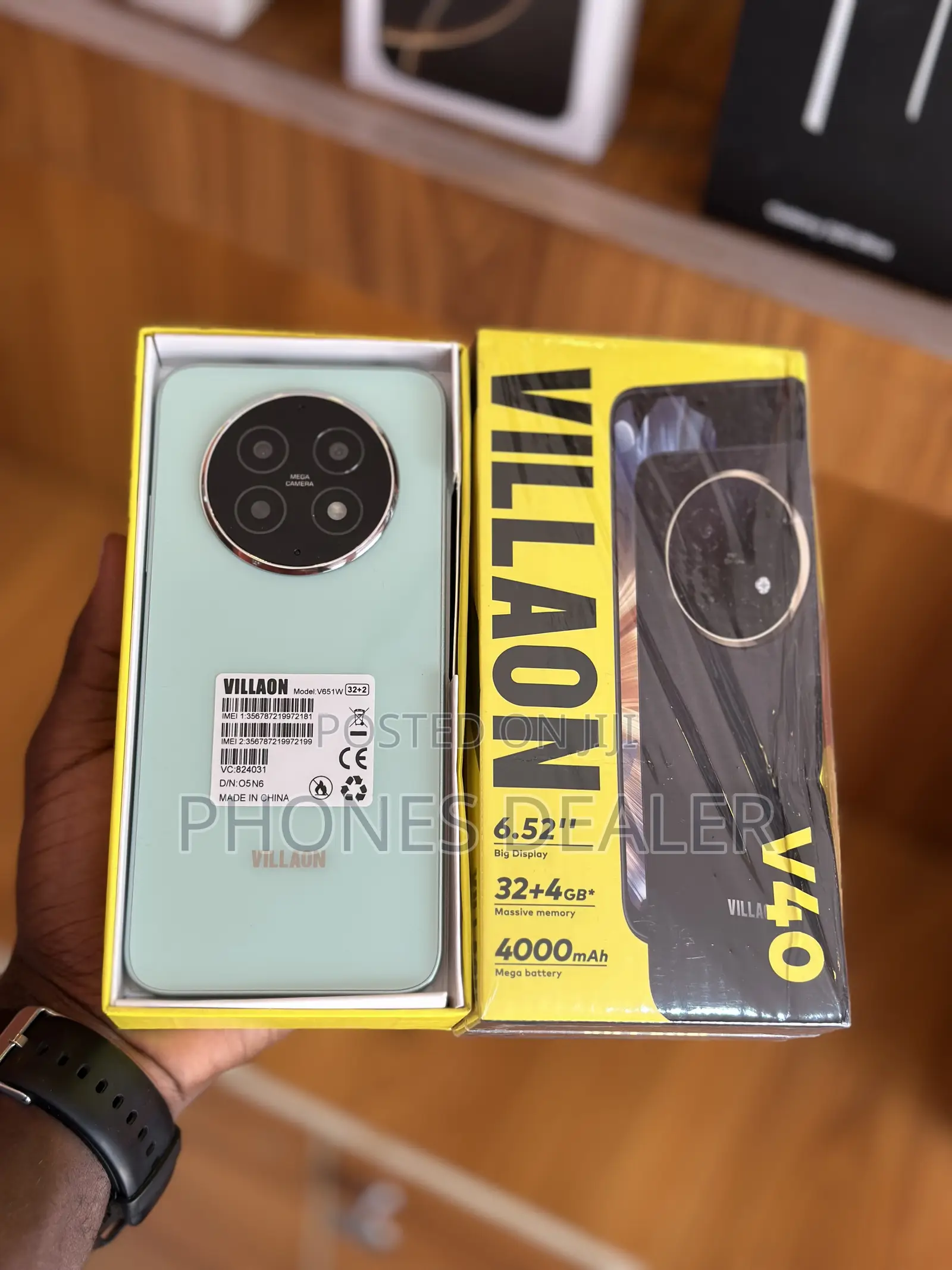 New Villaon V40 128 GB Green