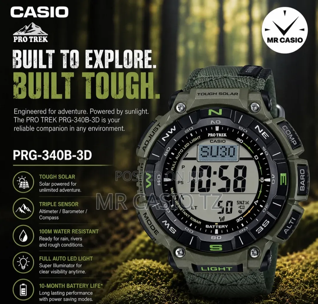 Casio PRG-340b-3d