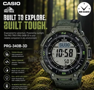 Casio PRG-340b-3d