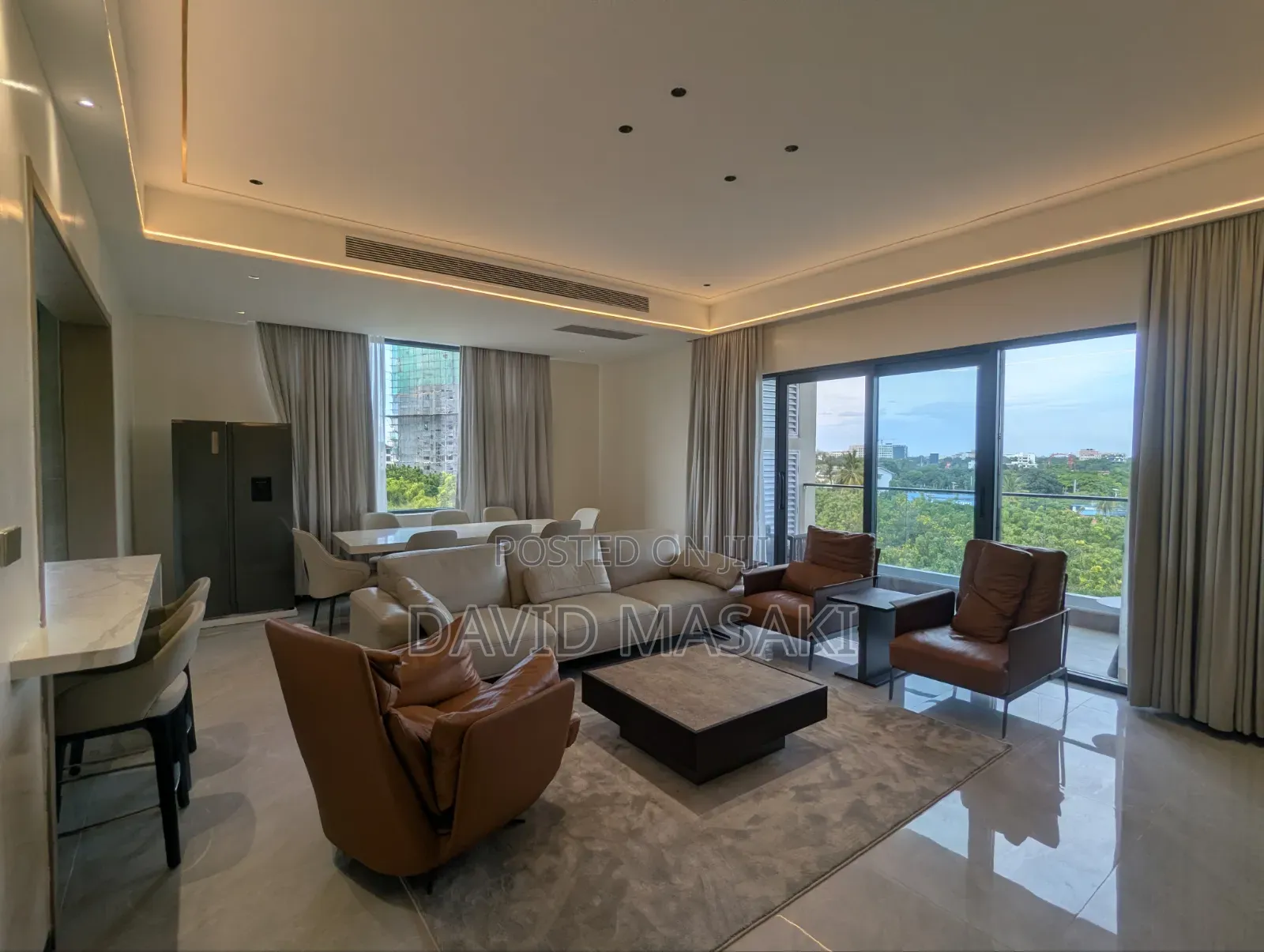 Furnished 3bdrm Apartment in Luxury Apts, Masaki for rent