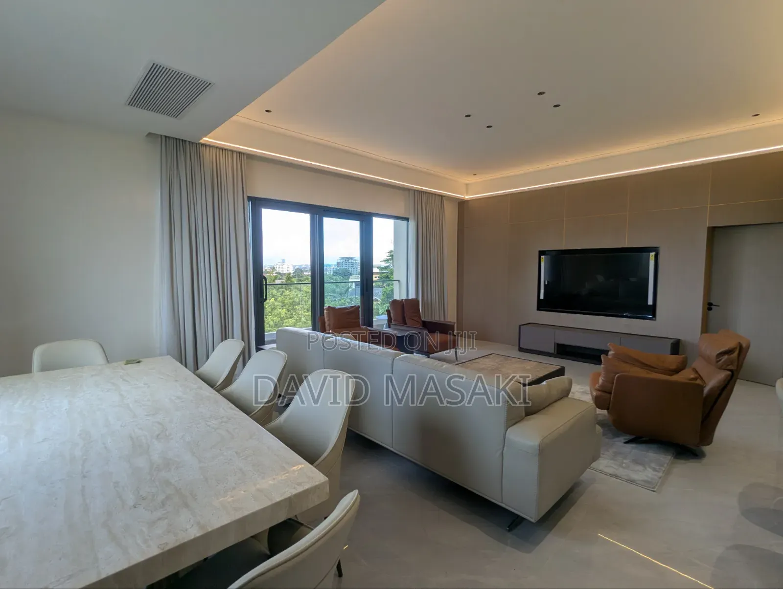 Furnished 3bdrm Apartment in Luxury Apts, Masaki for rent