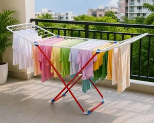 Foldable Home Clothes Drying Rack Stand