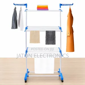 3-Layers Multi Tier Clothes Drying Rack