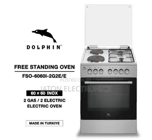 Dolphin Oven 60*60*
*2gas + 2electrics Oven E