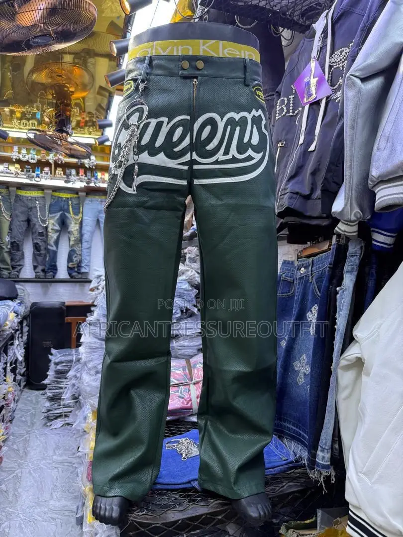Chrome Leather Jeans Collection Available