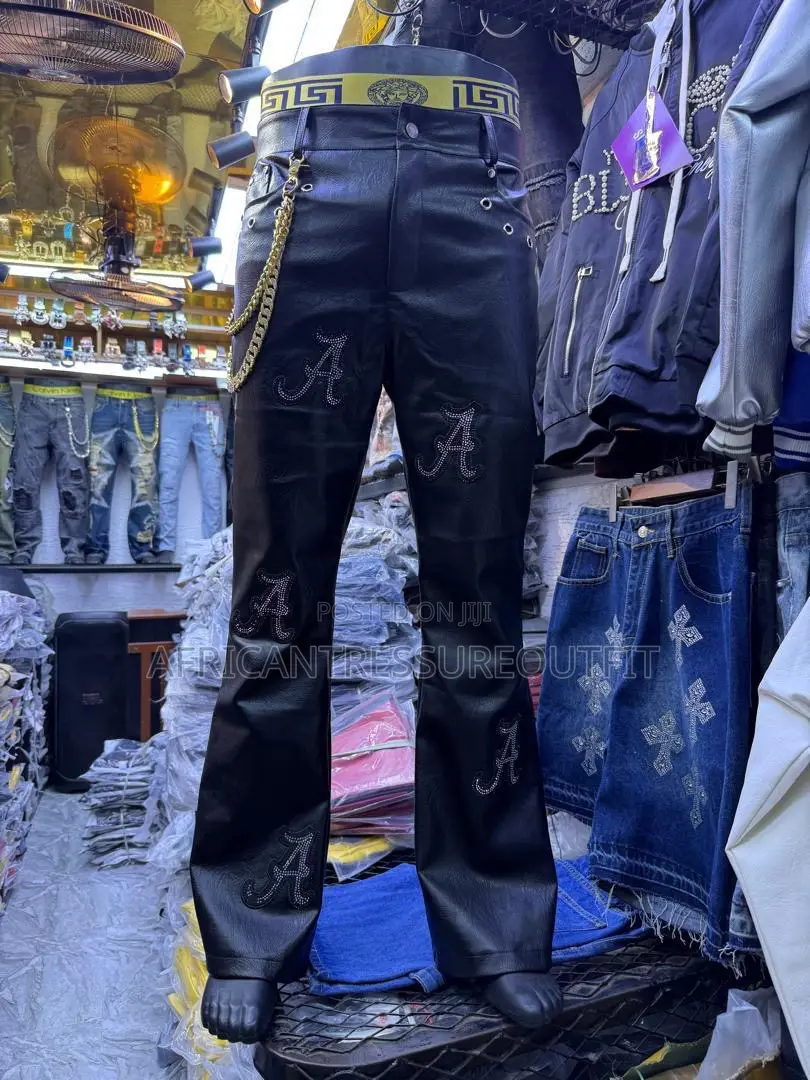 Chrome Leather Jeans Collection Available