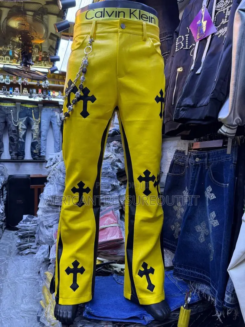 Chrome Leather Jeans Collection Available