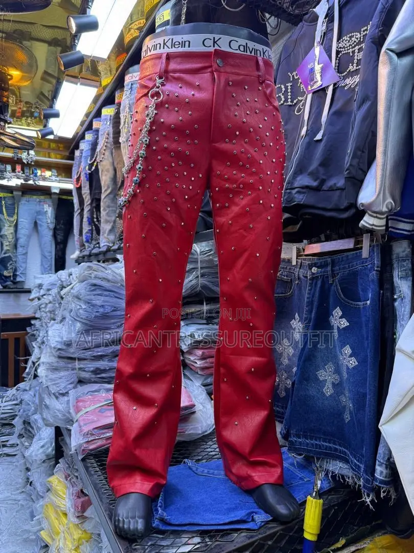 Chrome Leather Jeans Collection Available