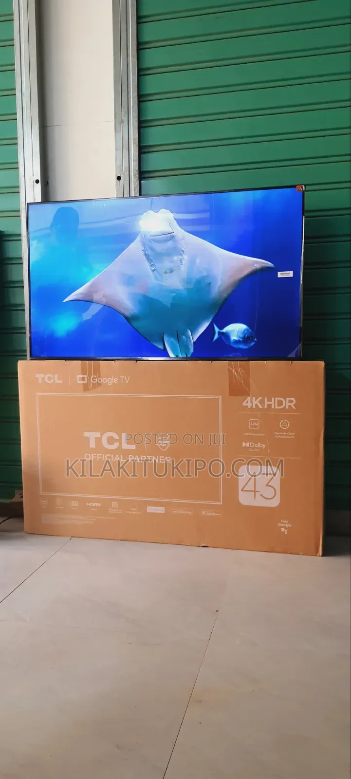 TCL 43 HDR Google Tv