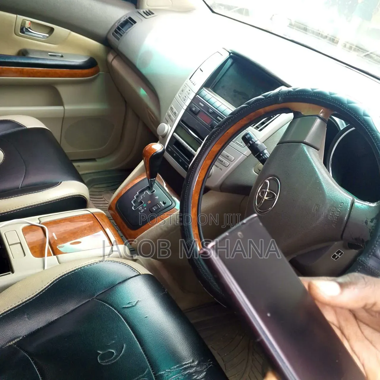 Toyota Harrier 2008 Black