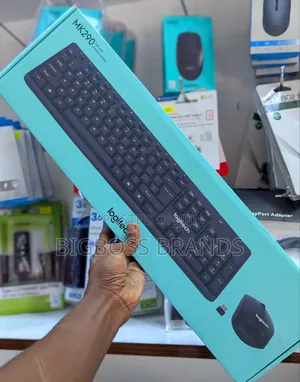 Logitech Wireless Keyboard With Mouse