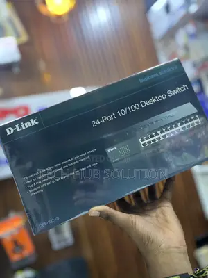 D-Link 24-Port 10/100 Desktop Switch (Des-1024d)