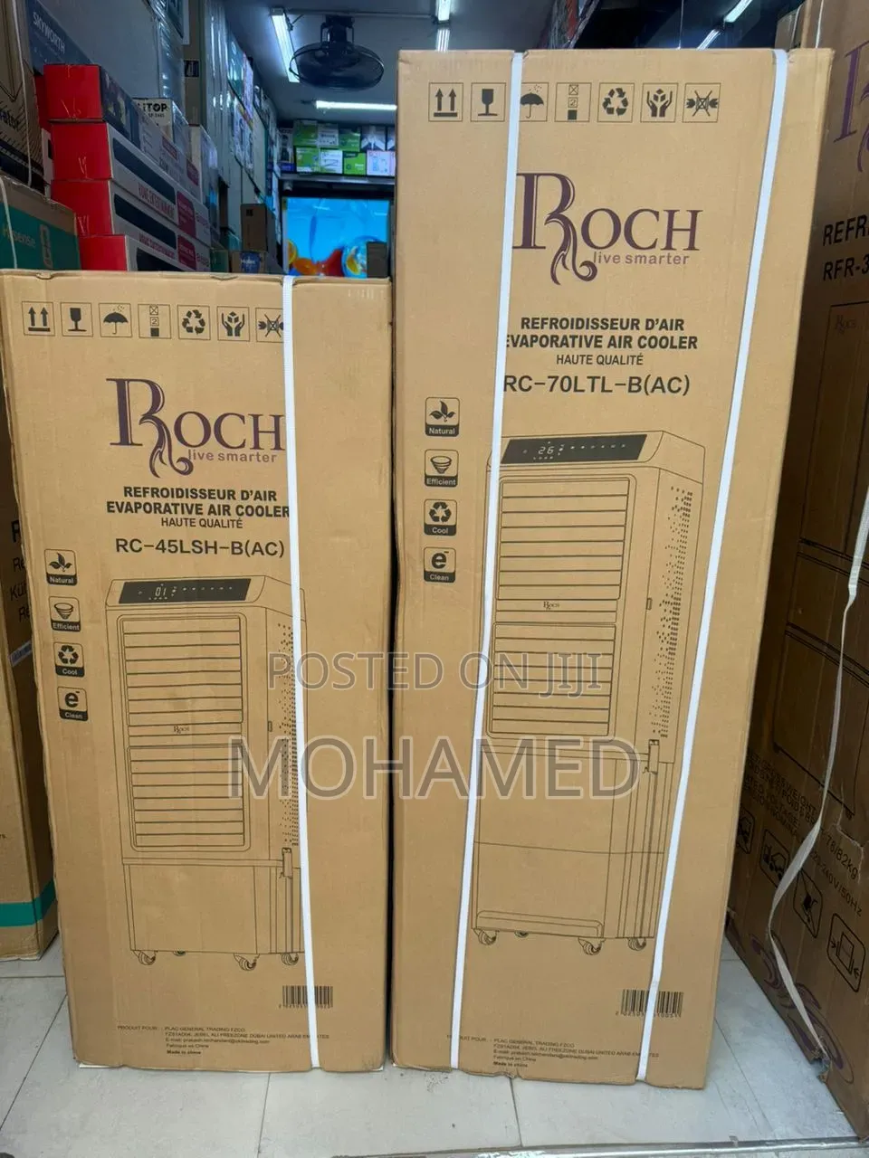  Roch Air Cooler – Baridi Ya Haraka Nyumbani 