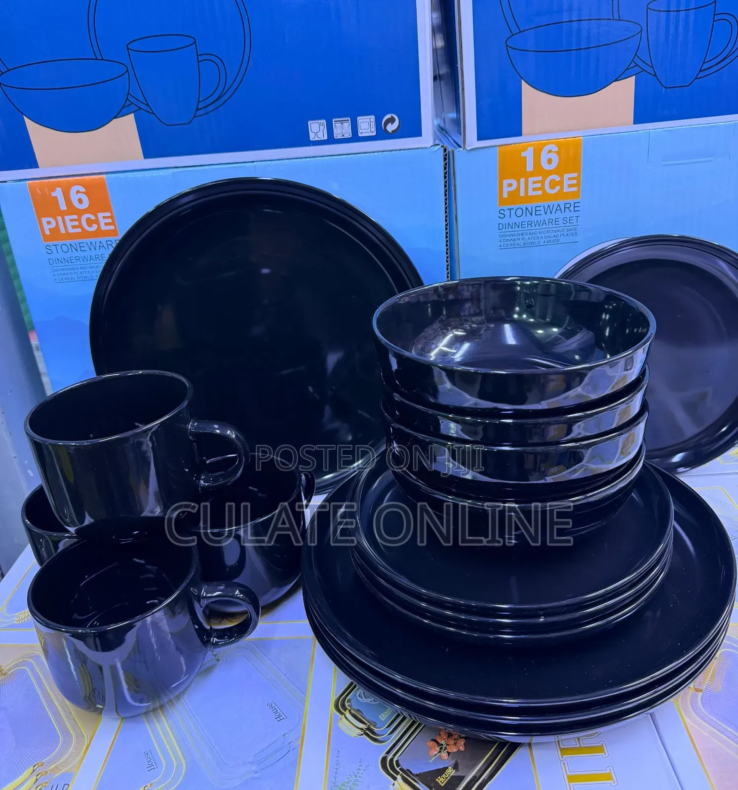 16pcs Stoneware Dinner Set