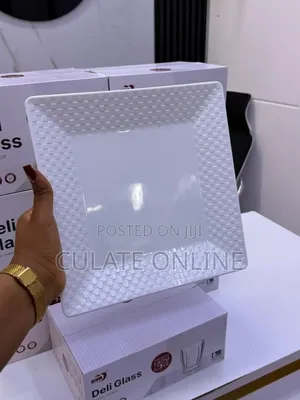 6pcs Sahani Kubwa Za Mfupa