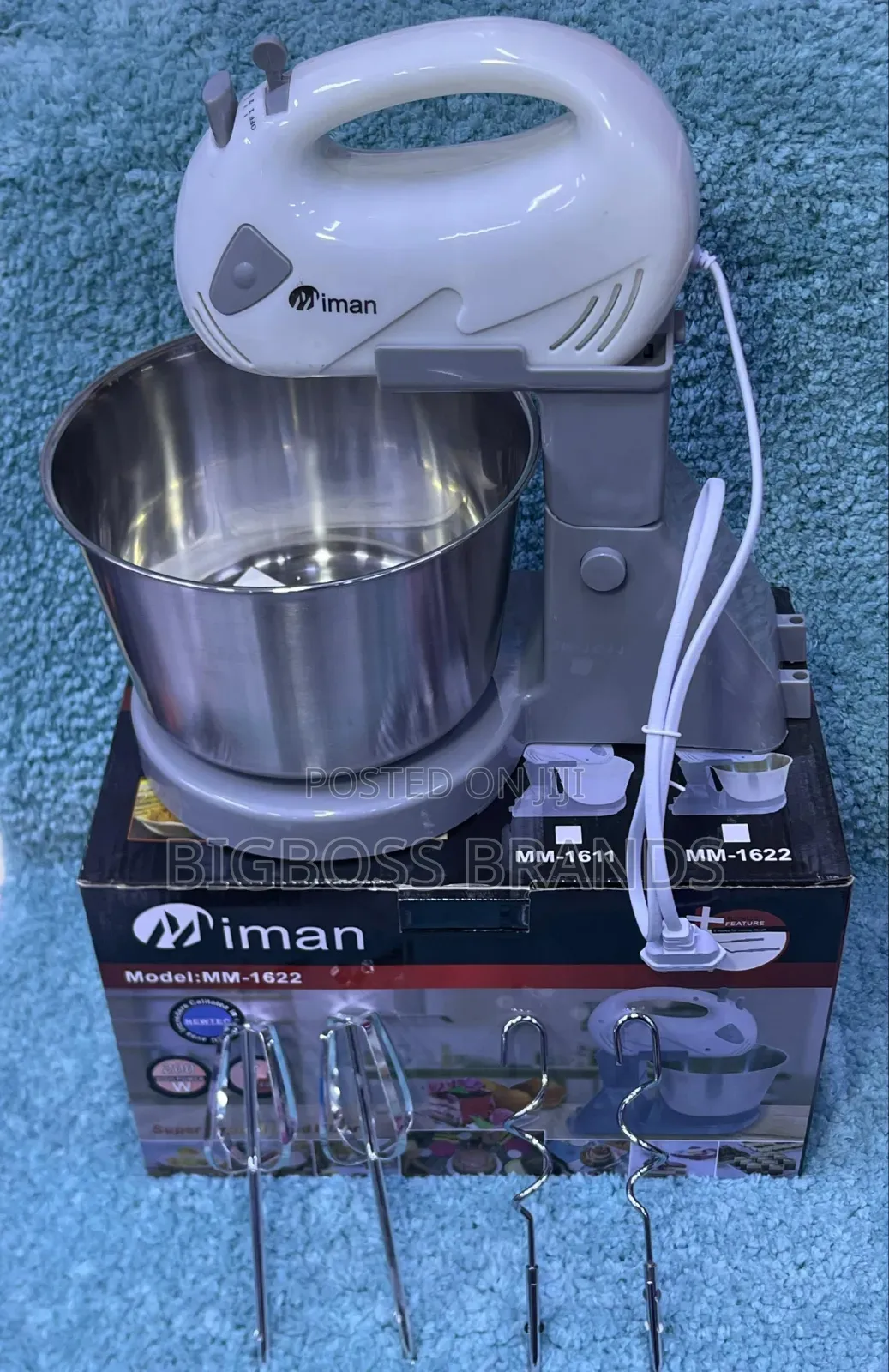 Iman
Mm-1622
200w
7speed Hand Mixer