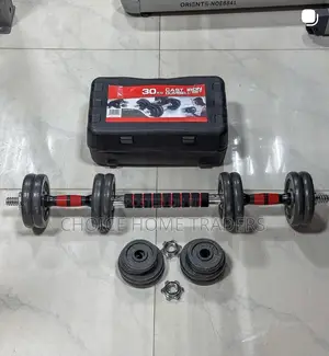 30kg Chrome Cast Iron Set Dumbell