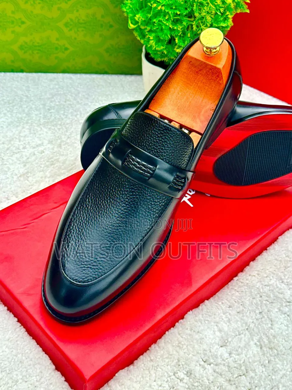 Men's Leather Shoes 3 Beautifully Coloured Versace Brand