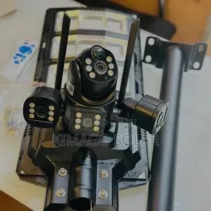 Professional Grade 450w Solar Light + 3 Lens Camera System