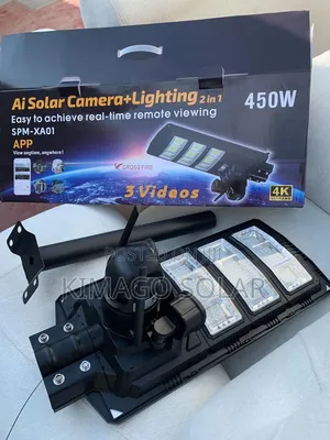 Ai Solar Camera Lenzi 3: Inarekodi Pande 3 Huku Ikimulika 450w