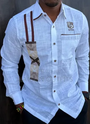 Shirts Za Linen Materials Za Kiume or Men's New Original Linen Shirts