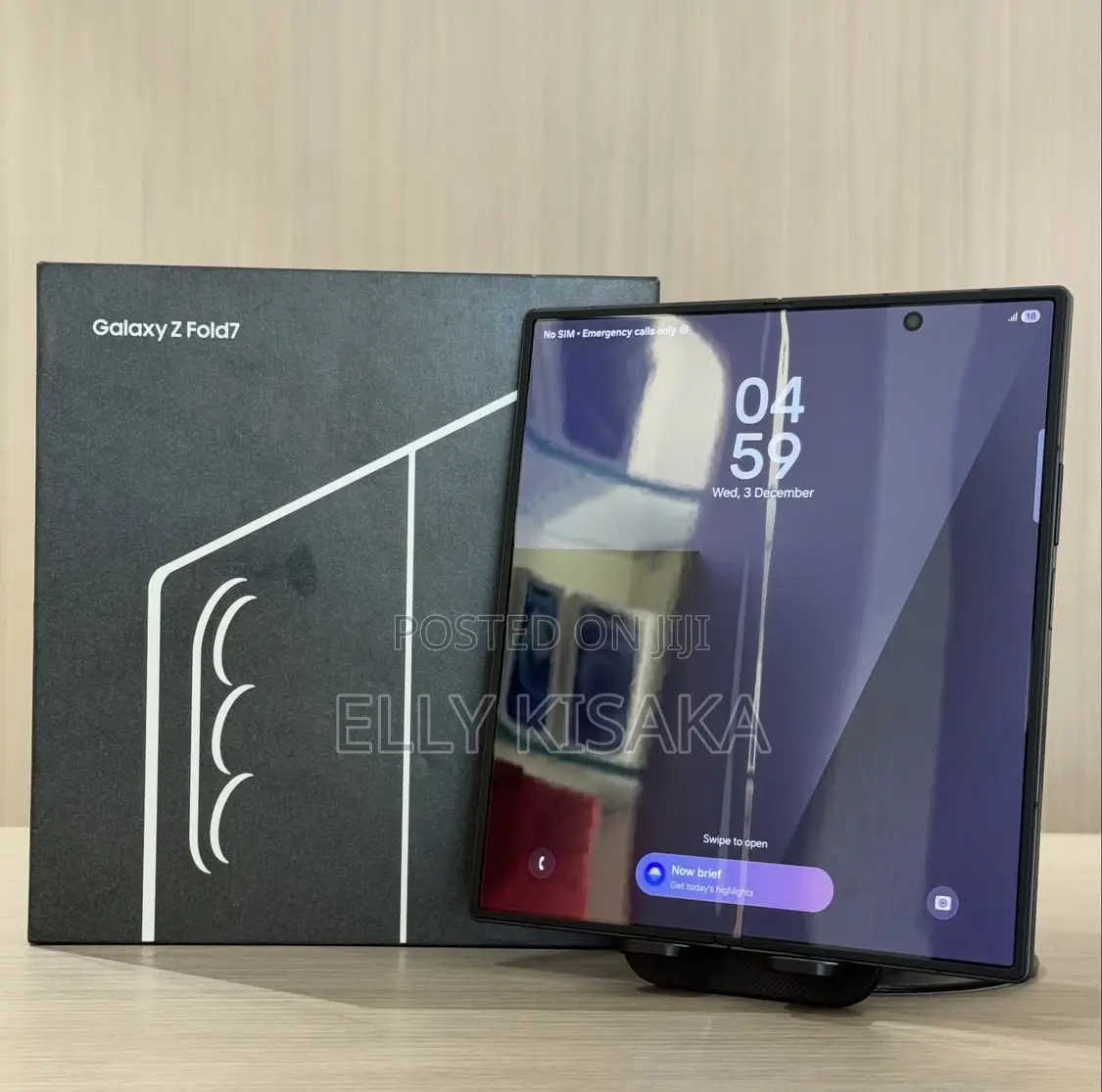 New Samsung Galaxy Z Fold7 256 GB Black