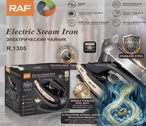 *Electric Steam Iron Cordless 2600w at 85,000*