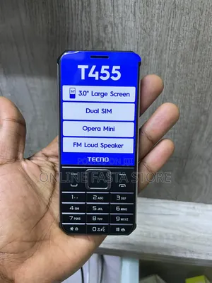 New Tecno T455 Black