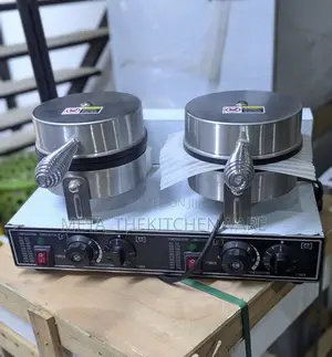Commercial Double Plate Electric Waffle Maker Wg-Hf-2r