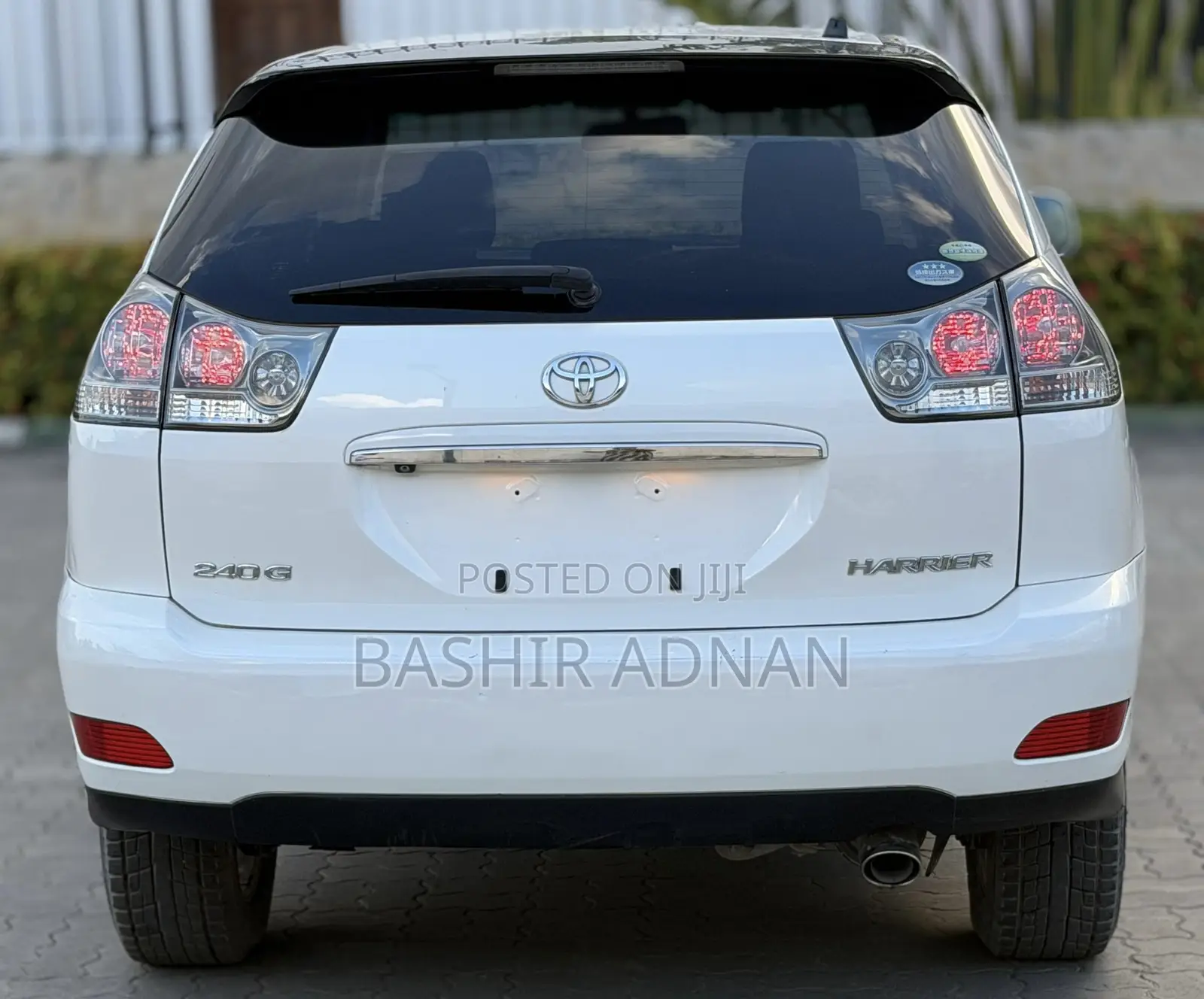 Toyota Harrier 2005 White