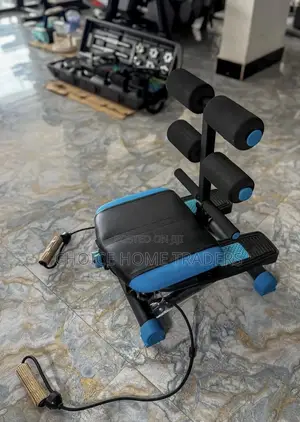 Blue Multifunctional Stepper Machine