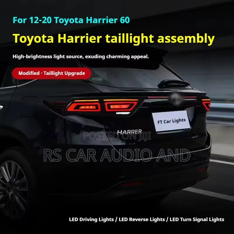Toyota Harrier Aftermarket Tail Lights