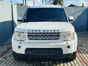 Land Rover Discovery 2014 White
