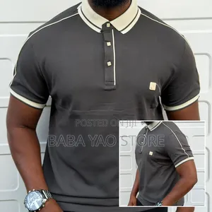 Men's Dual-Purpose Summer Band Collar T-Shirts
