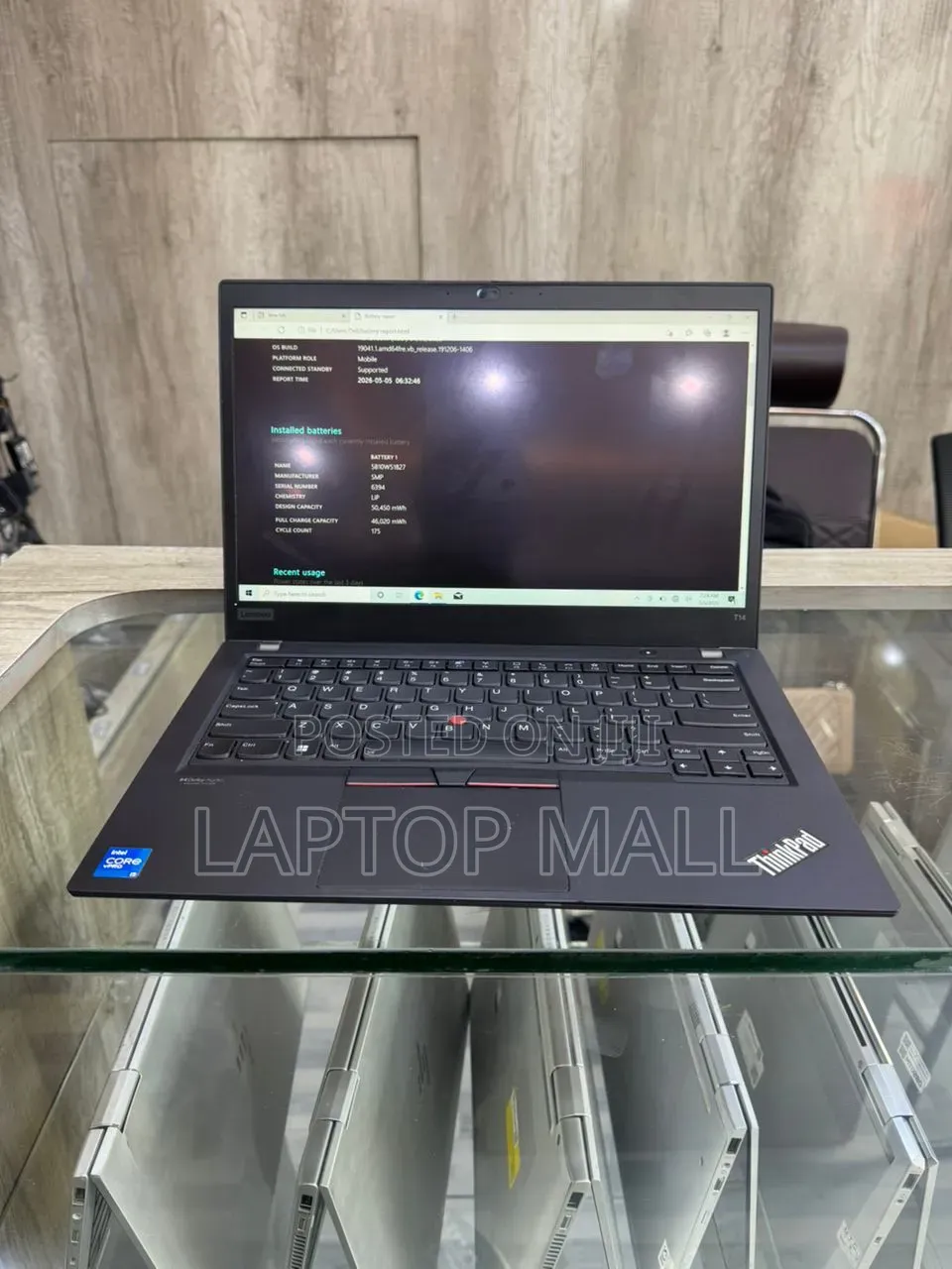 Laptop Lenovo ThinkPad T14 G2 16GB Intel Core i5 SSD 256GB