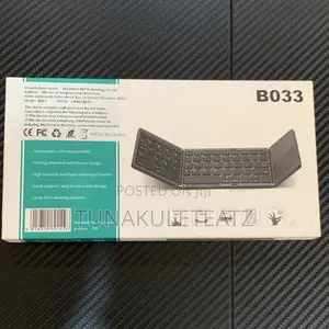 Foldable Bluetooth Keyboard With Touchpad (B033)