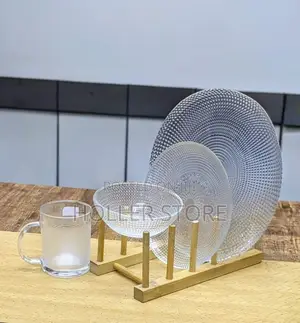 Glass Dinner Set ( 24 Pieces)